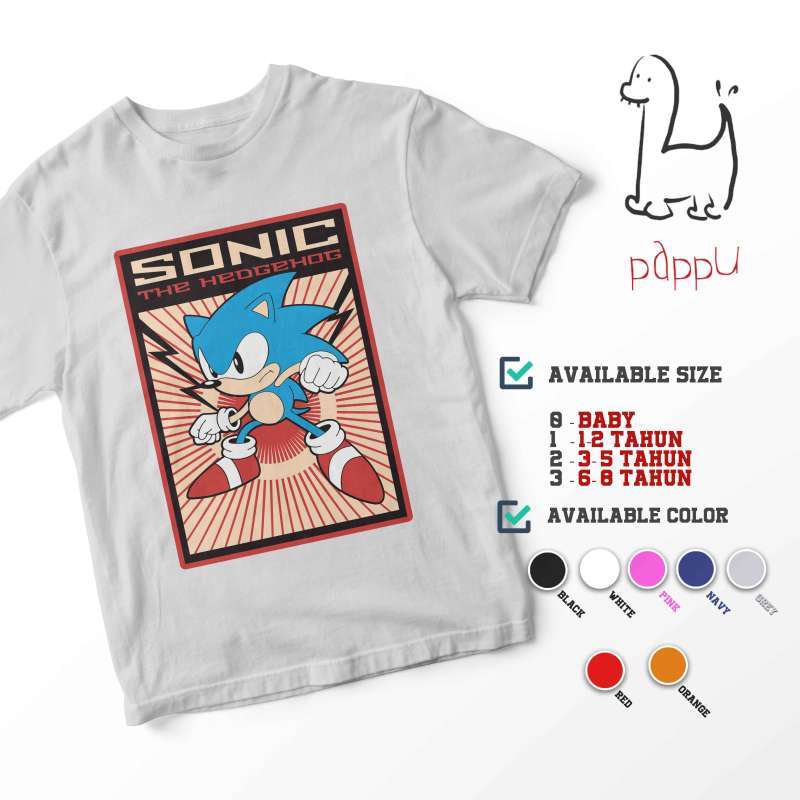 Premium Sonic The Hedgehog T-Shirt 