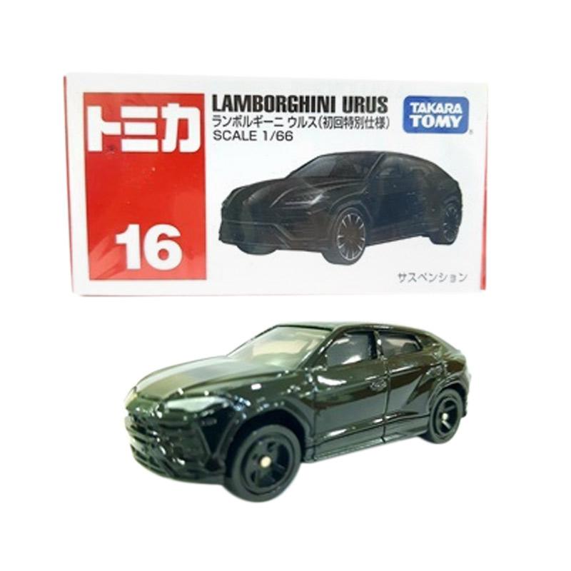 Jual Tomica 106999 #16 Reguler Lamborghini Urus Black 19 Diecast
