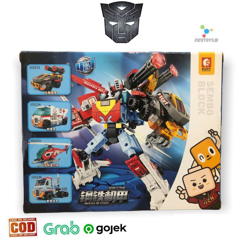 Lego robot transformer deals
