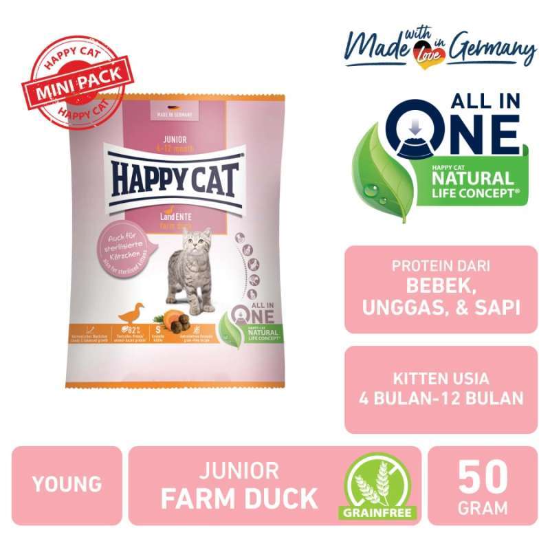 Happy cat best sale grain free