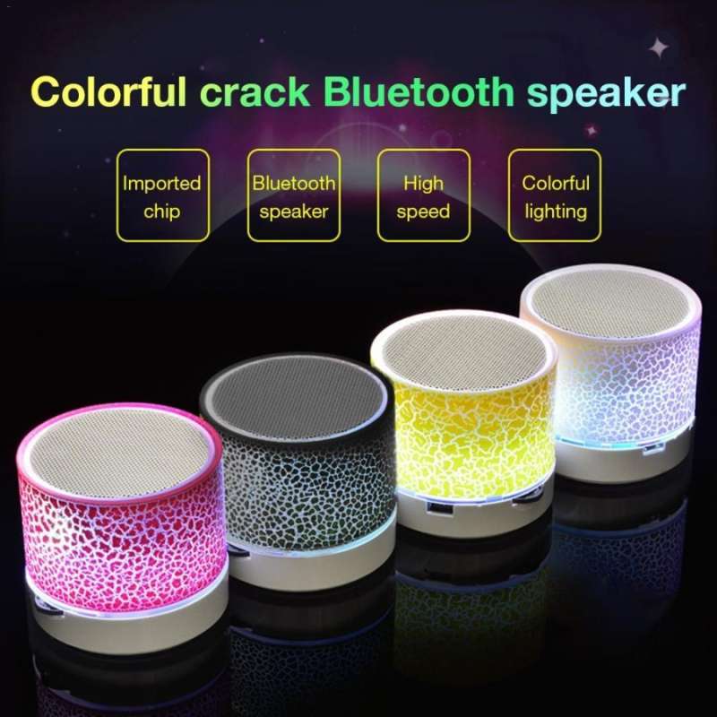 Promo Speaker Bluetooth S10 CRECK LED 