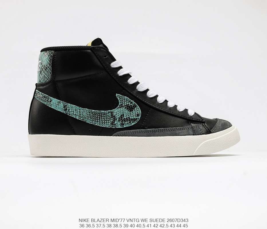 Jual Men's women's shoes NIKE Blazer Mid 1977 vintg pioneer classic high  top versatile casual sports board shoes leather blue snake hook 7d343 di  Seller Luo Chengzhi - China | Blibli