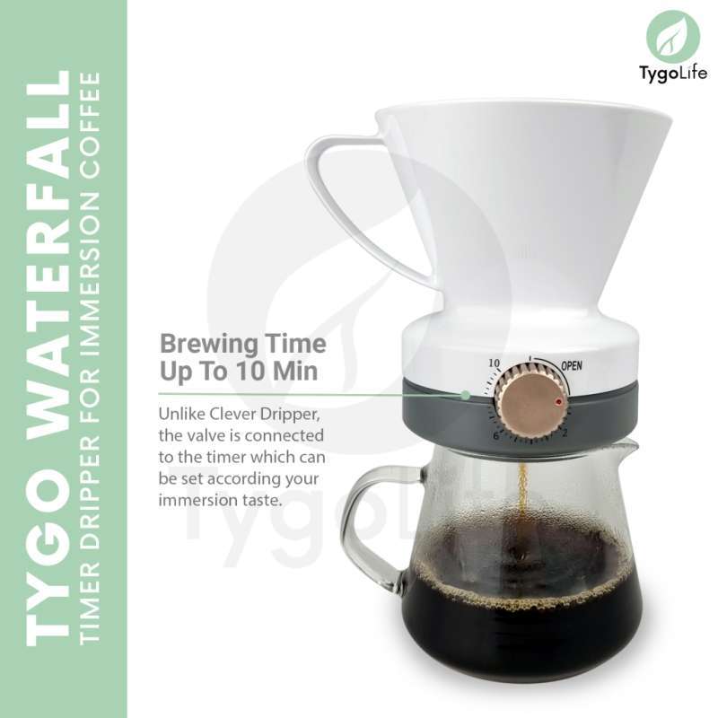 Jual TYGO WATERFALL V60 TIMER CLEVER 