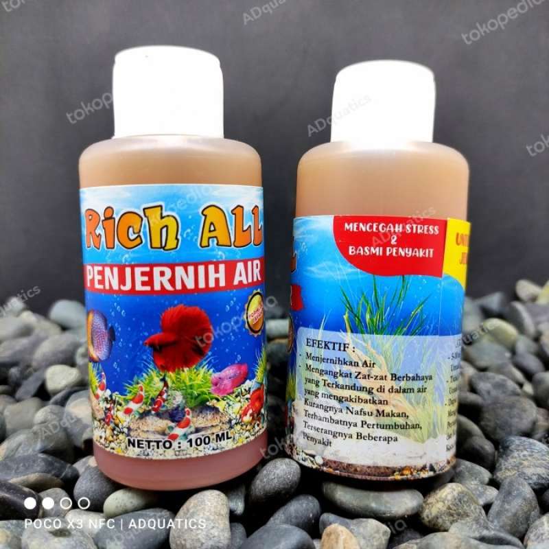 menjernihkan air aquascape