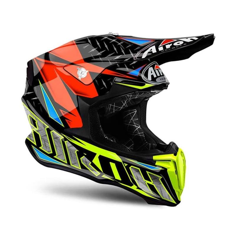 Jual AIROH Twist Iron Helm Cross di Seller BIKER JOWO Cilodong