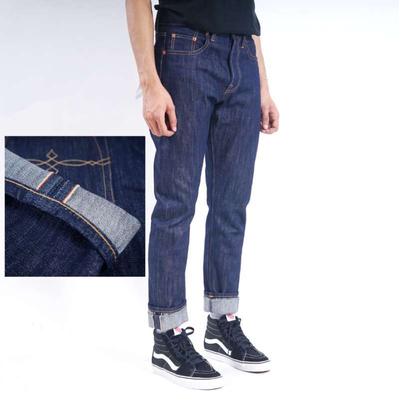 Jual bahan shop denim selvedge
