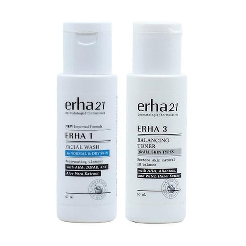 Jual Erha21 Vp Paket Facial Wash Toner Murah Maret 2020 Blibli Com