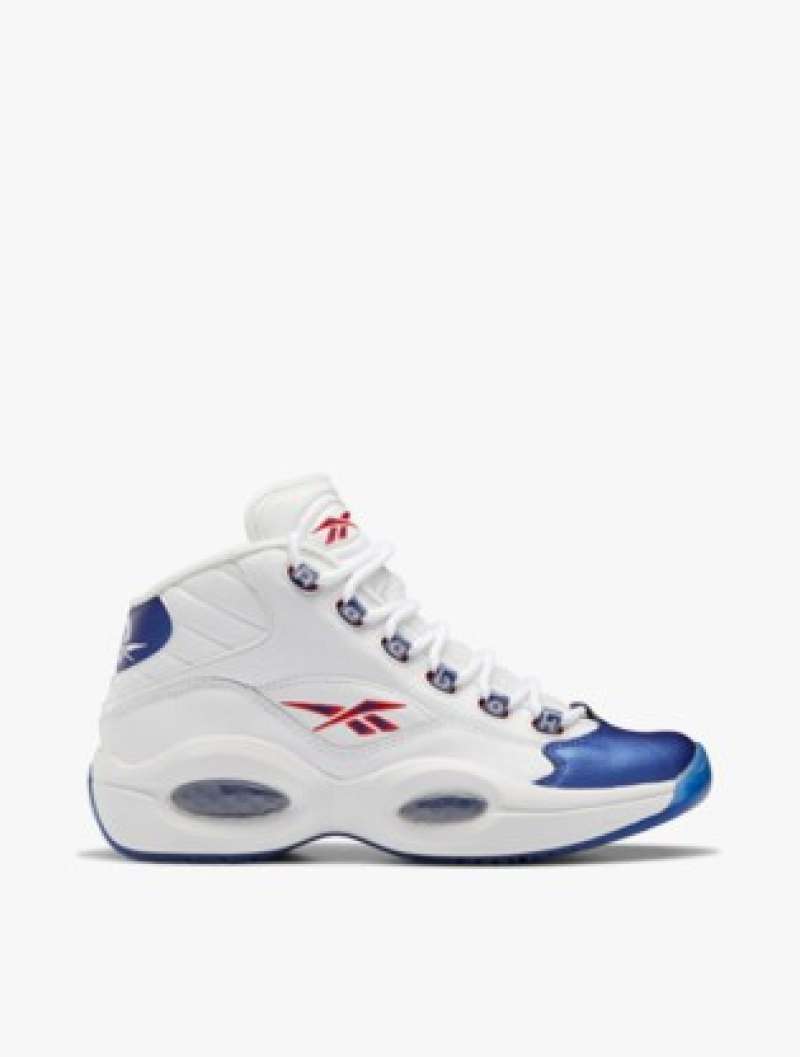 reebok question mid black white