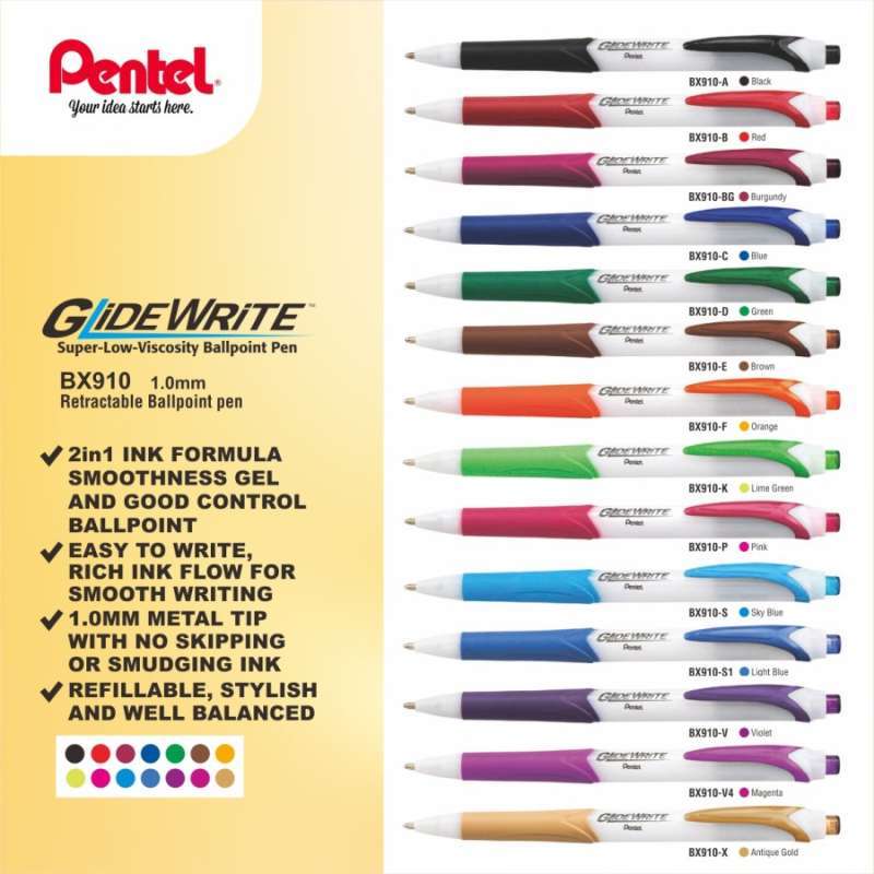 Glide Write BX910