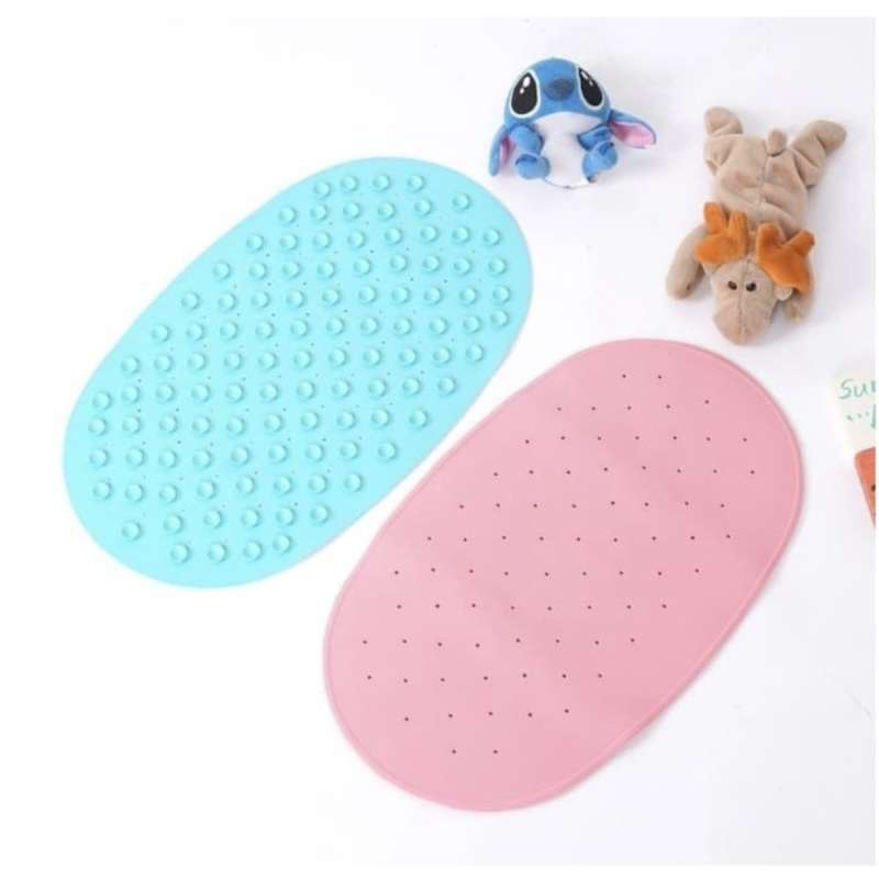 Jual Kuru Non Slip Bath Mat Pink di Seller A to Z Family Store