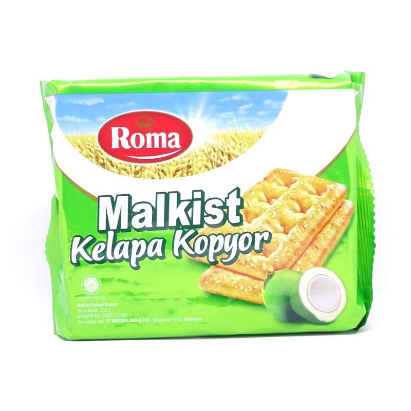 Jual Roma Kelapa Kopyor Malkist Biskuit 252 G Online Agustus