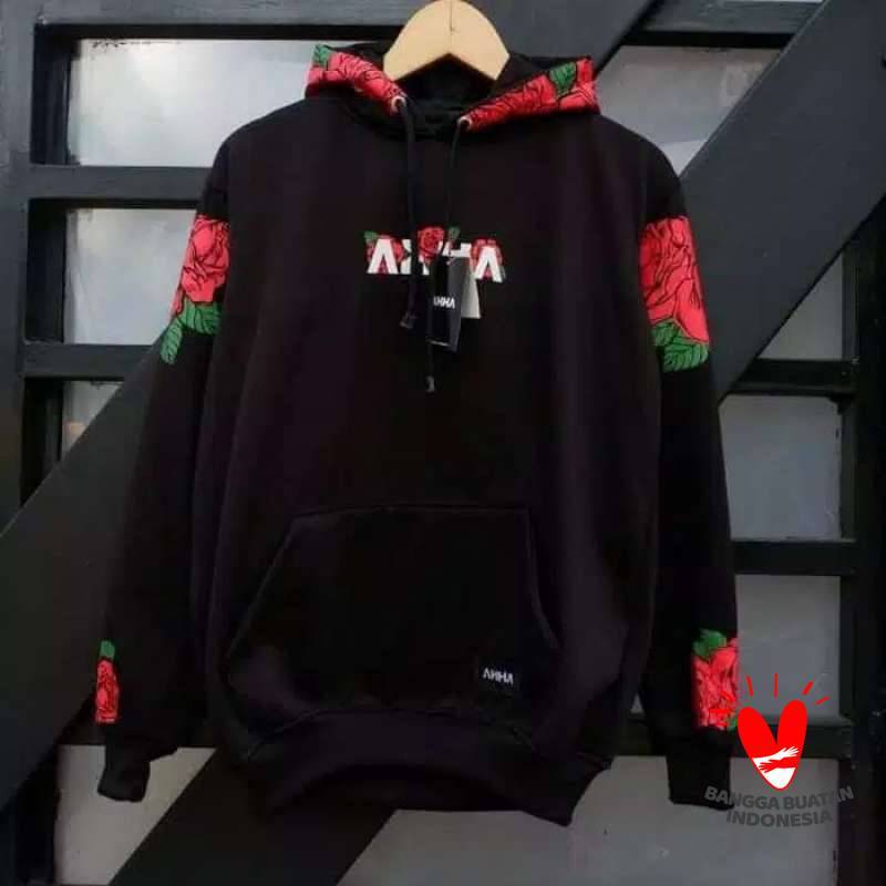 Sweater Jaket AHHA Rose Hoodie AHHA