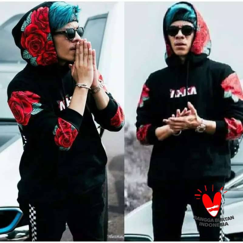 Sweater Jaket AHHA Rose Hoodie AHHA