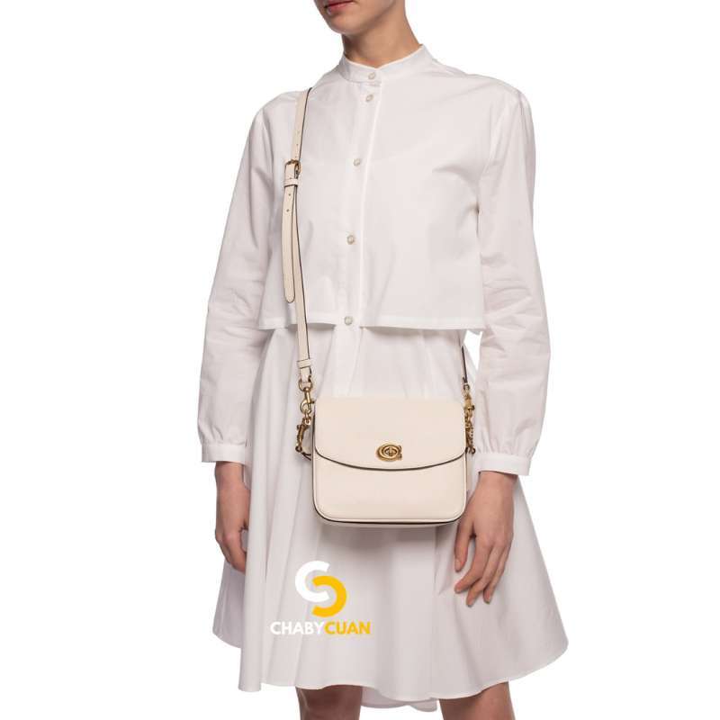 Coach cassie white best sale