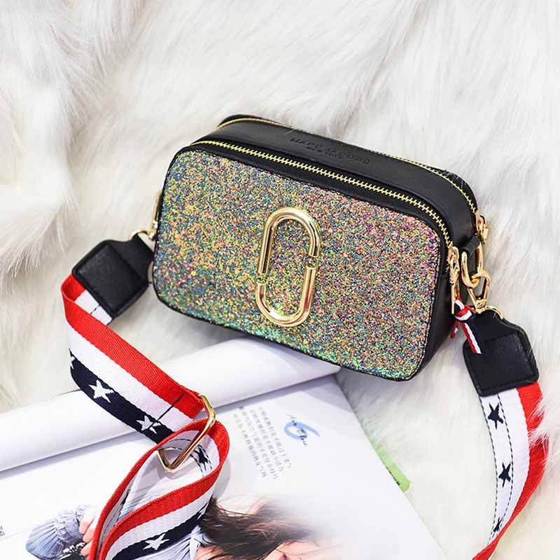Jual Eds Eds Small Square Hot Glitter Sling Bags Women Online September 2020 Blibli Com