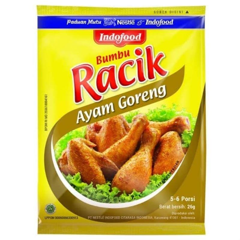 Jual Indofood Bumbu Racik Ayam Goreng 26 G 2 Pcs Online Januari 2021 Blibli