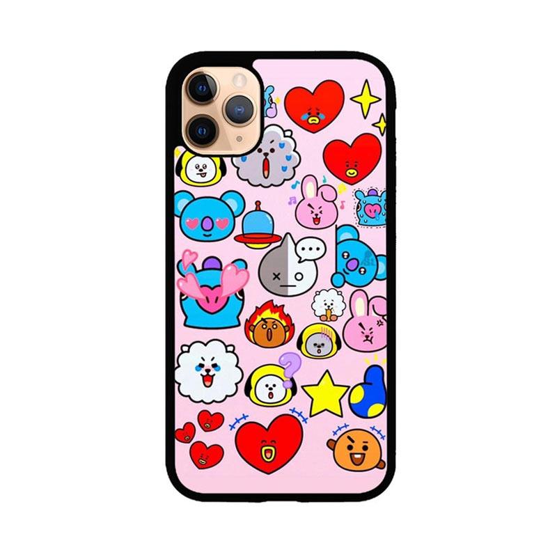 Jual Hardcase Casing Custom Iphone 11 Pro Max Bts Bt21 Cute Pink P1106 Case Cover Online November 2020 Blibli Com