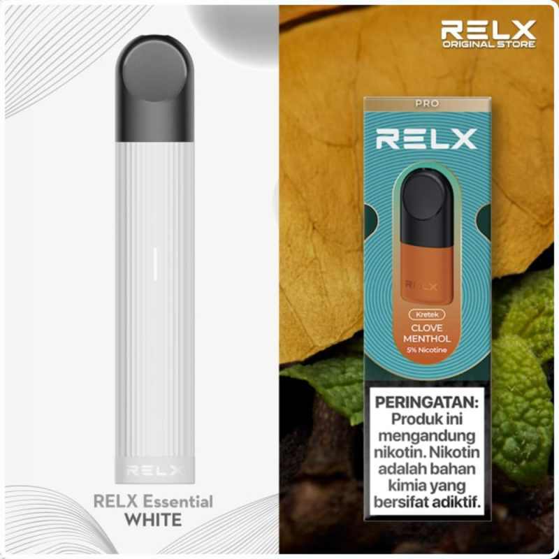 Jual Relx Bundle Essential White Device And Pods Pro Kode 101 ...