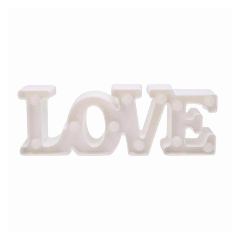 eds romantic 3d love letter led warm white night light table lamp for bedroom