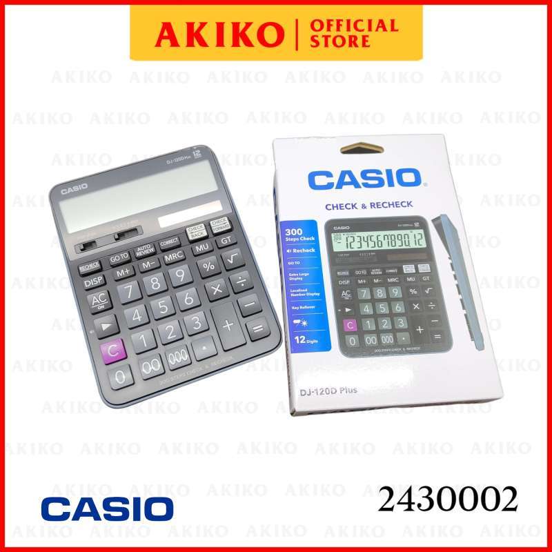 Casio calculator dj hotsell 120