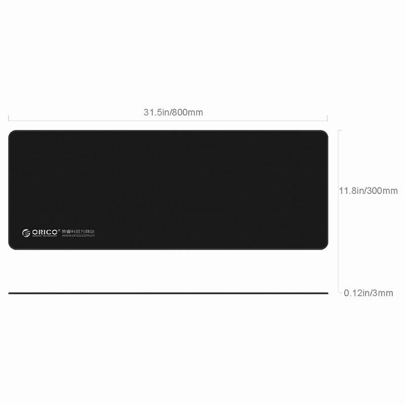 Jual Orico Mps8030 Gaming Mouse Pad Hitam 800 X 300 Mm Online Desember 2020 Blibli