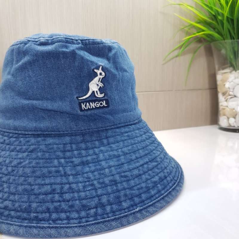 Promo Topi Bucket Hat Kangol Denim 