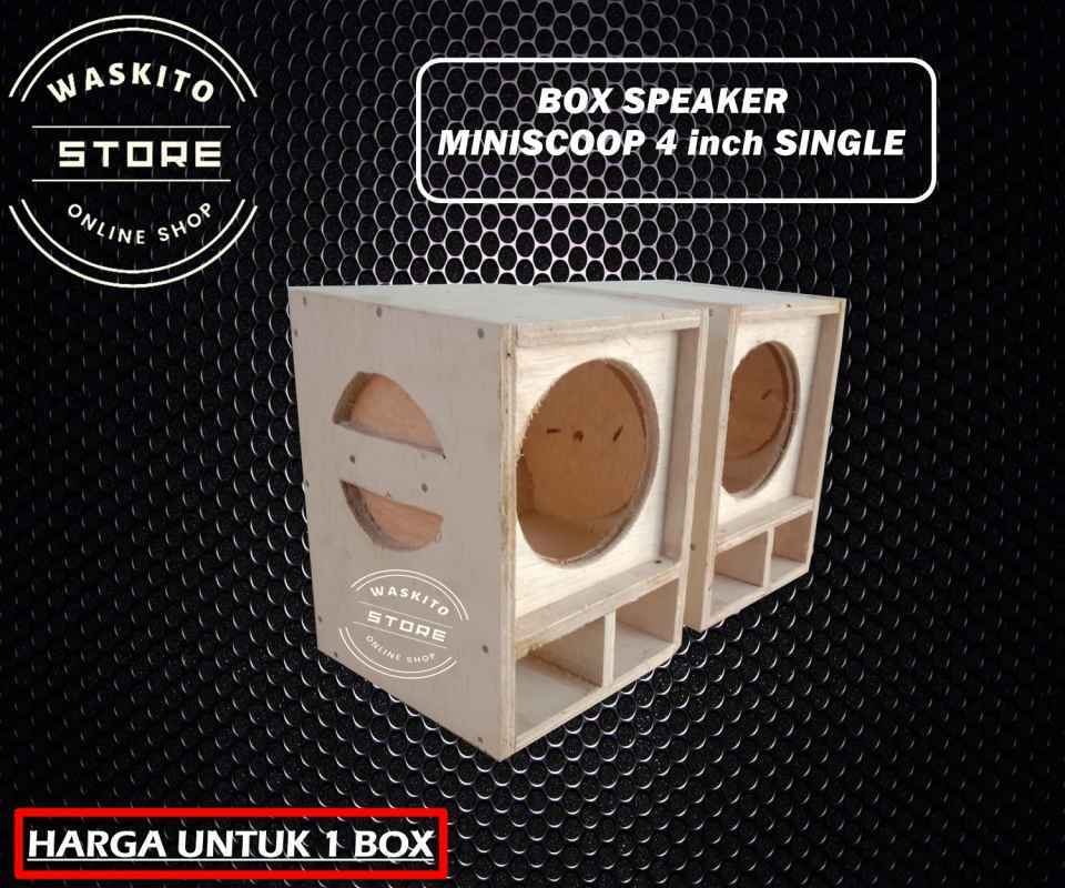 Box subwoofer 4 inch 2025