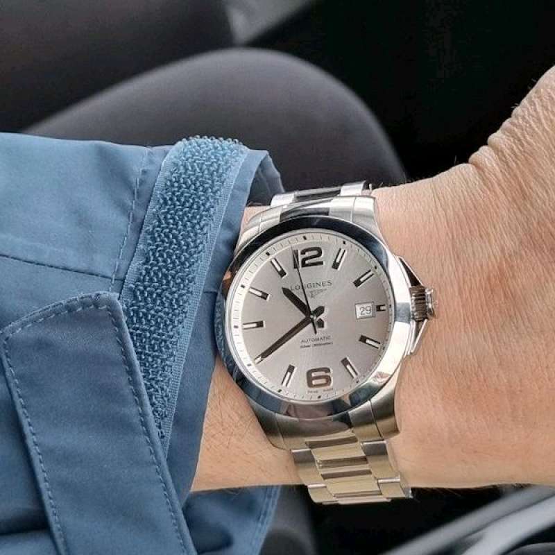 Promo Longines Conquest Silver Dial 