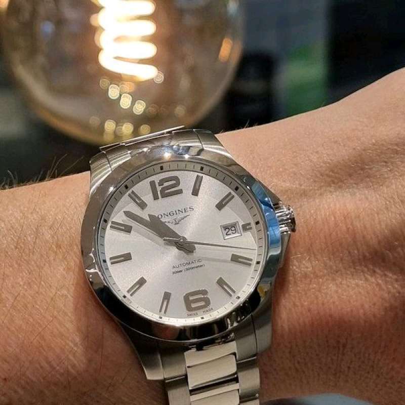 Promo Longines Conquest Silver Dial 