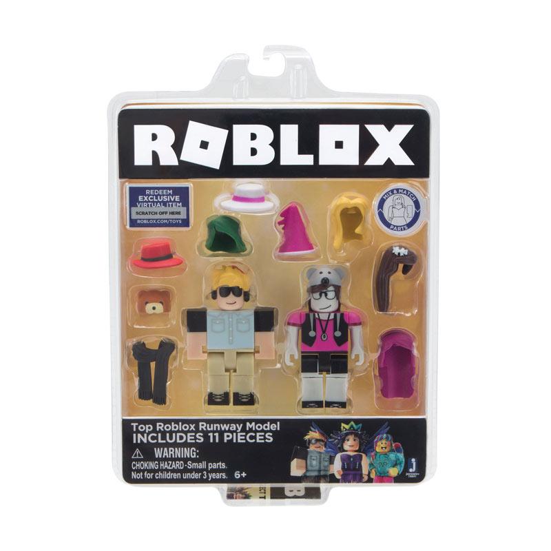 Jual Pre Order Roblox Runway Model Game Pack Mainan Anak Murah - details about new roblox core figure pack emerald dragon master action figure