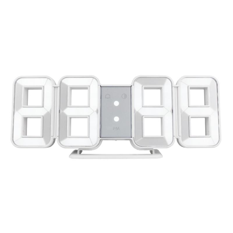 Jual Eds Modern Home Decoration 3d Led Digital Alarm Clock For Desk Or Tabletop Murah September 2020 Blibli Com