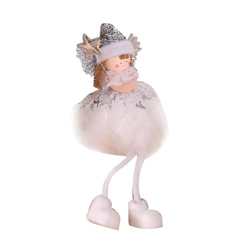 Jual Bluelans 6 Lovely Fleece Angel Doll Desktop Window Ornament Hanging Christmas Tree Pendant Online Mei 2020 Blibli Com
