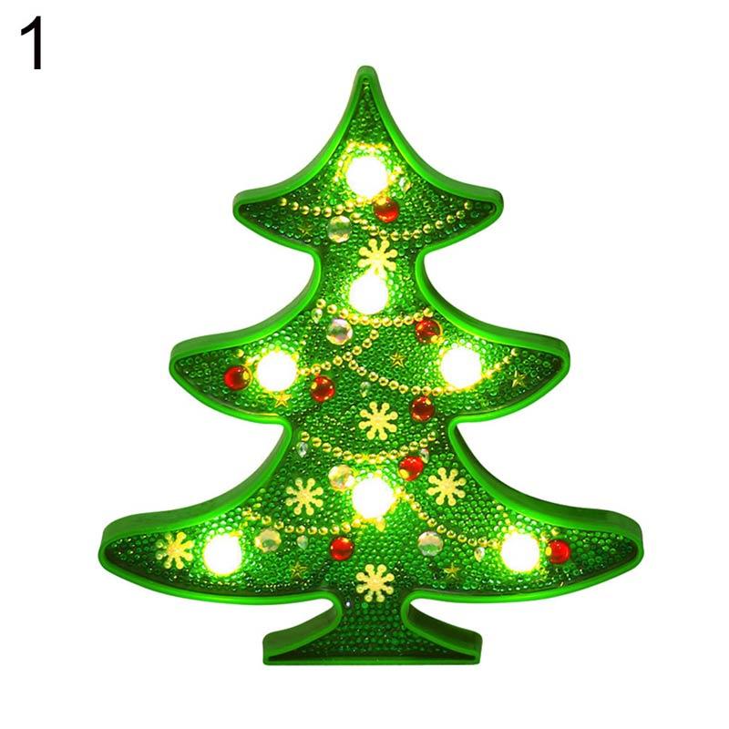 Jual Bluelans Diy Christmas Tree Snowman Night Light Craft Full Multi Shaped Diamond Painting Xmas Tree Online Oktober 2020 Blibli Com