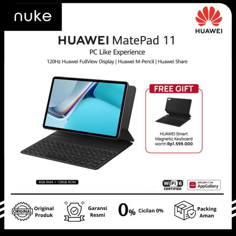 Jual HUAWEI Matepad 11 Tablet 6gb+128gb Di Seller Nuke Gadget