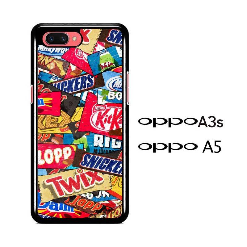 Jual Casing Custom Hardcase Snack Wallpaper L2934 Oppo A3s