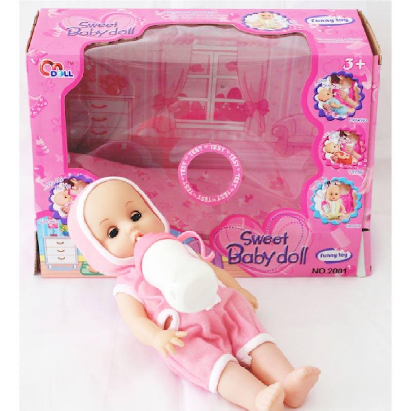 mainan boneka bayi sweet baby doll 2001 pink