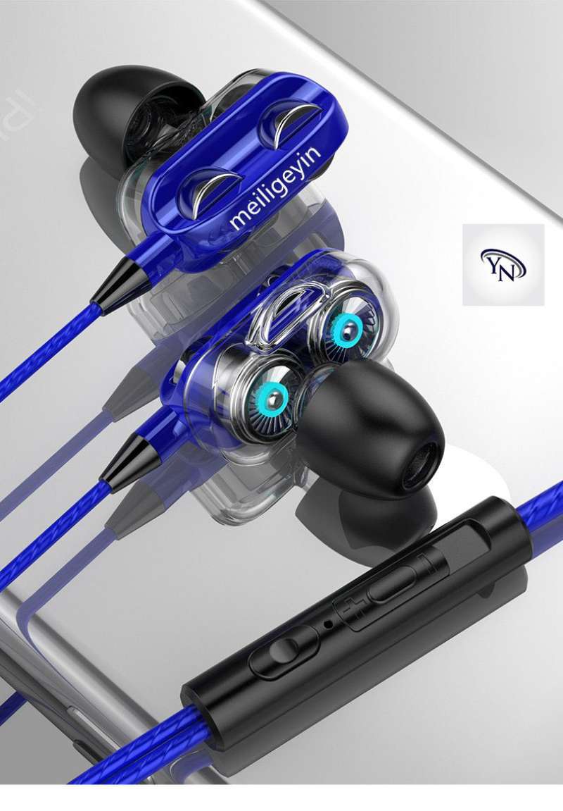 Earphone Gaming Stereo 4D Super Bass with Mic Kabel Jack Murah  Bagus Produk Import