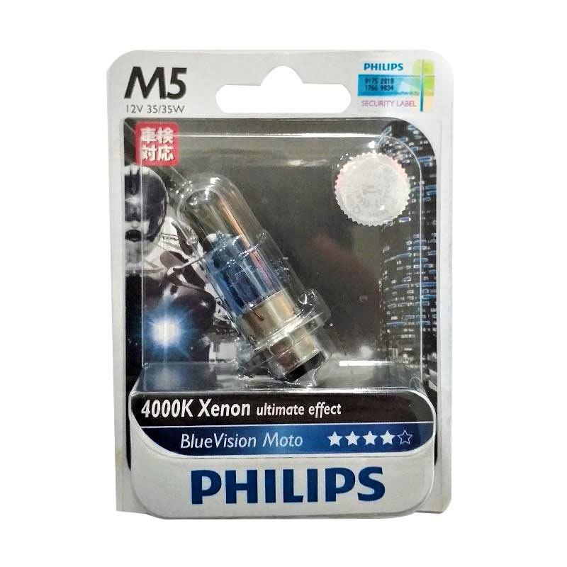 Jual Philips Bluevision Moto Bohlam Lampu Depan Motor For All Motor Bebek Matic 35 Watt Online September 2020 Blibli Com