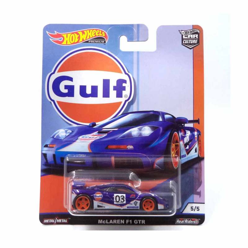 Hot Wheels Car Culture Gulf Mclaren F1 Gtr 5 5 Contemporary Manufacture Toys Hobbies Speakcheasy Com