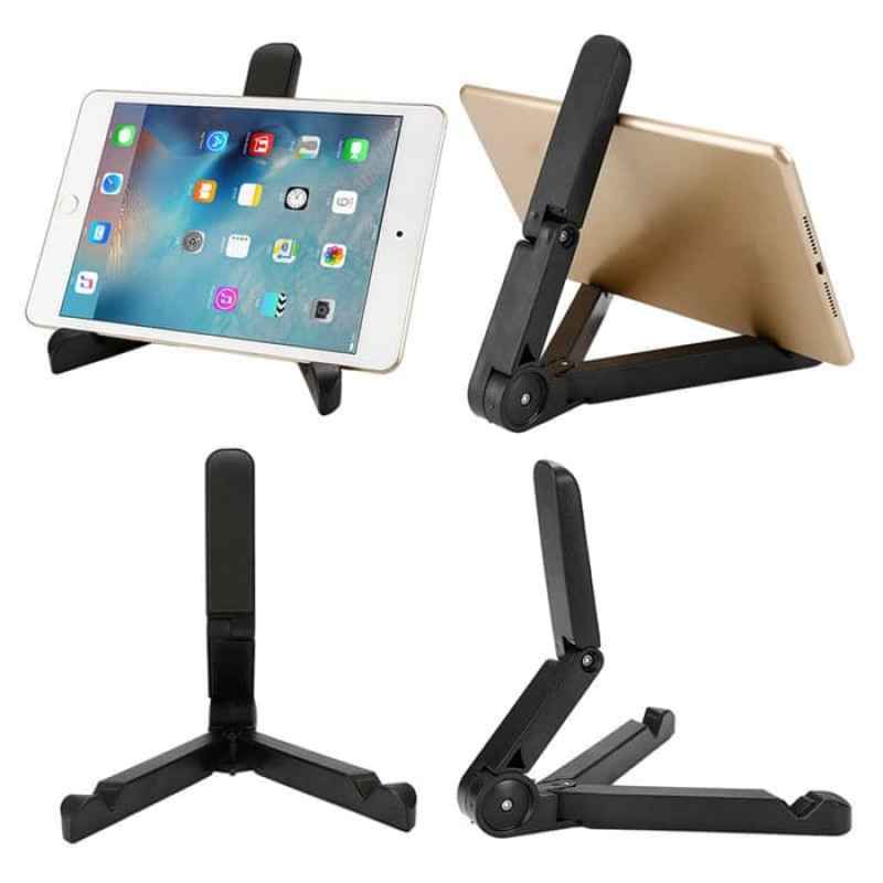 Jual Stand Holder Universal Folding Portable Stand For Tablet Ipad Tab Online November 2020 Blibli