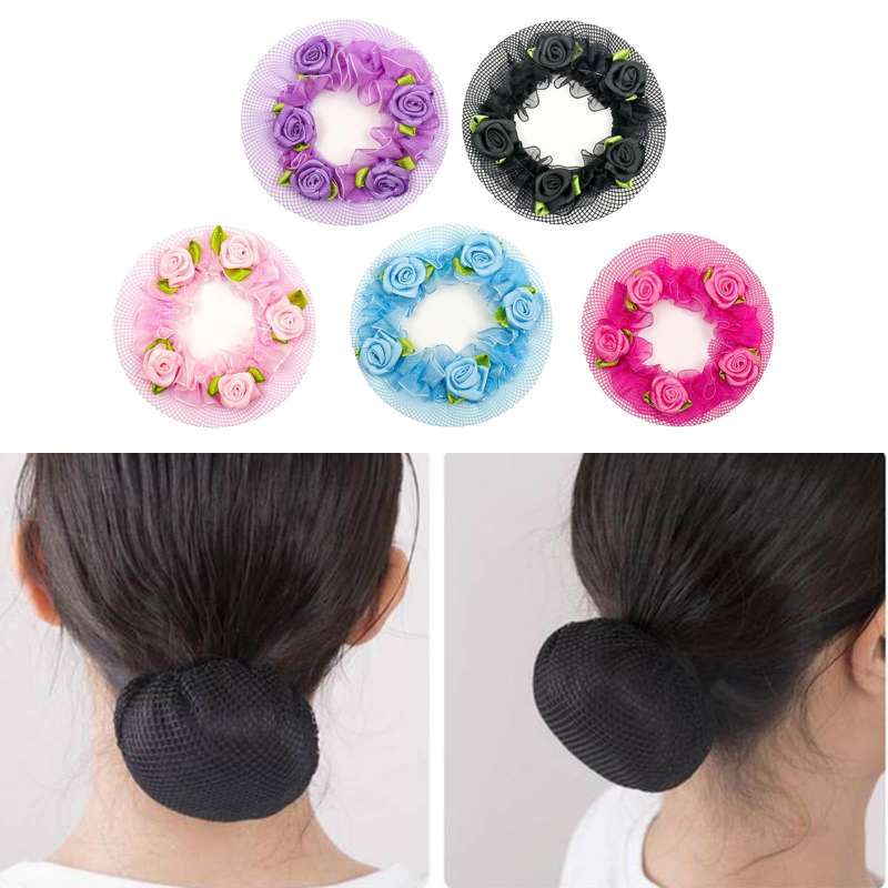 Promo 5Pcs Women Bun Dancer Hair Net Keep Your Hair Neat and Tidy Flower Style Diskon 29% di Seller Homyl - China | Blibli Promo 5Pcs Women Bun Dancer Hair Net Keep Your Hair Neat and Tidy Flower Style Diskon 29% di Seller Homyl - China | Blibli