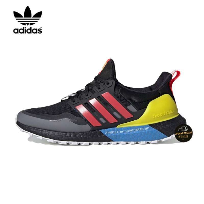 adidas ultra boost grey and red