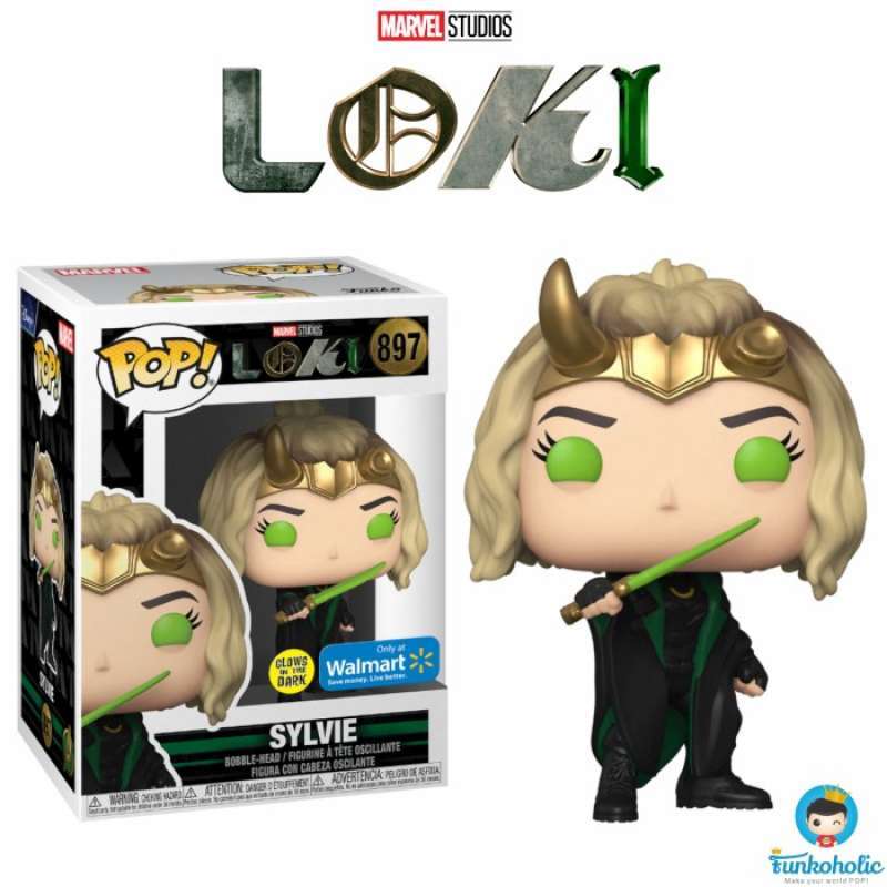 Funko Pop! Marvel Loki - Sylvie (Glow In The Dark) [Walmart Exclusive]
