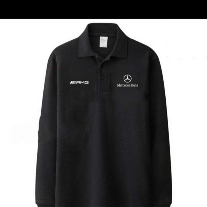 Jual polo shirt mercedes benz cheap