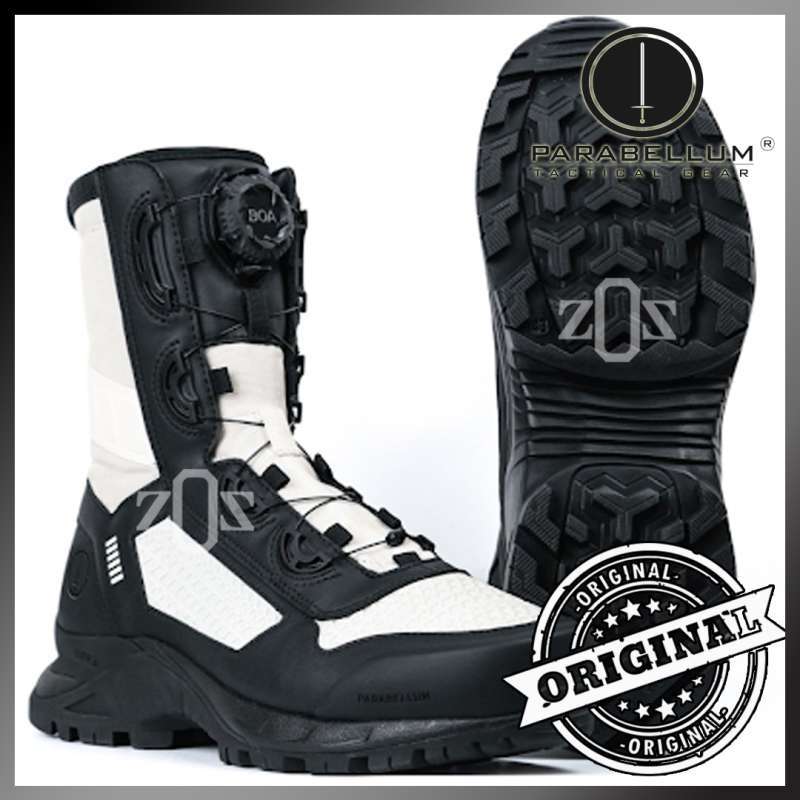 Jual Sepatu Boots PDL Parabellum Libra Trooper BOA POLRI Militer