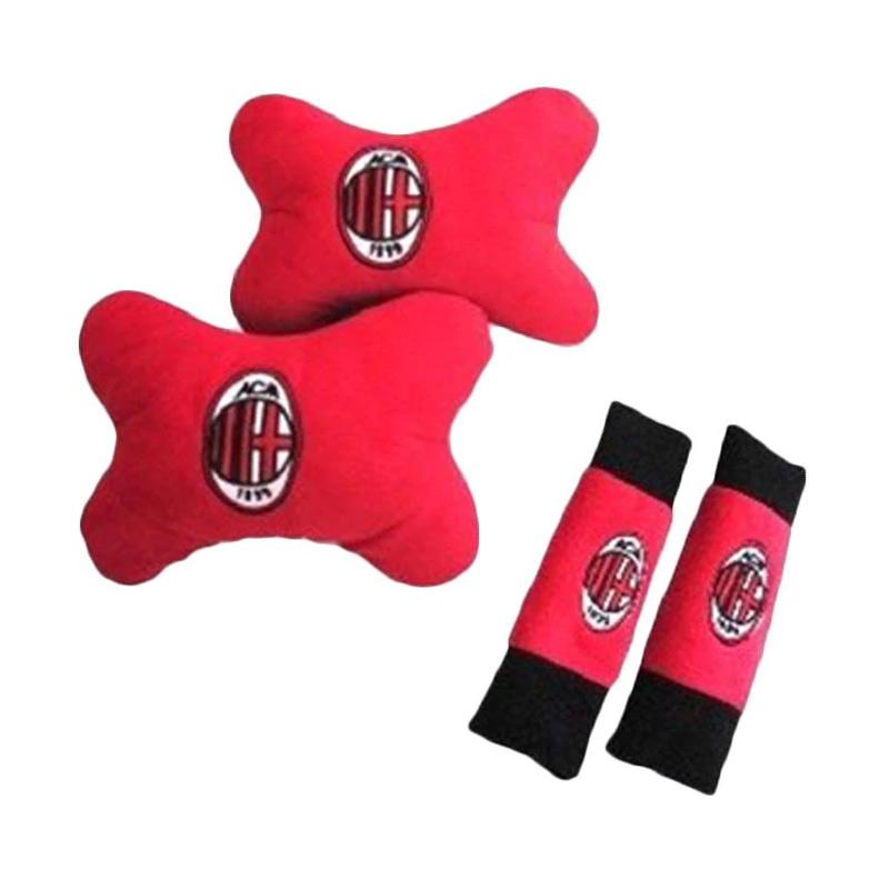 Jual Jm Auto Variasi 2 In 1 Motif Ac Milan Set Aksesoris Interior