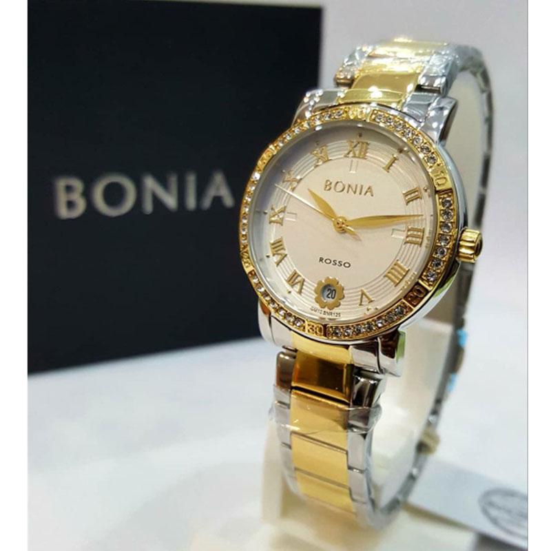 Promo Bonia Rosso BNR.2111 125 Swarovski Jam Tangan Wanita