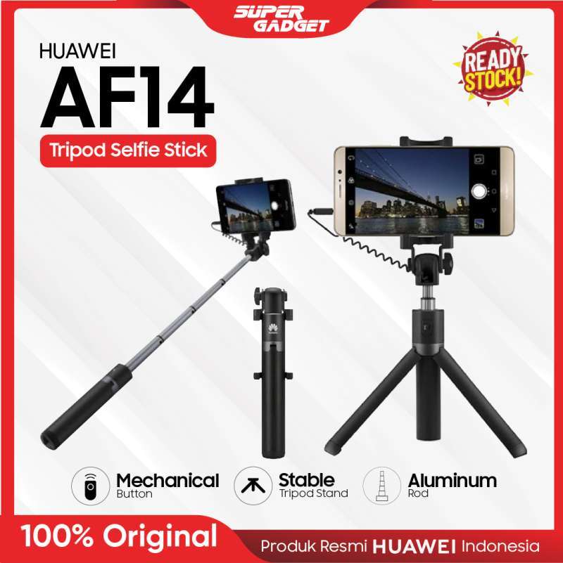 Jual HUAWEI Tripod Selfie Stick Af14 Tongkat Selfi Kamera Stand Di