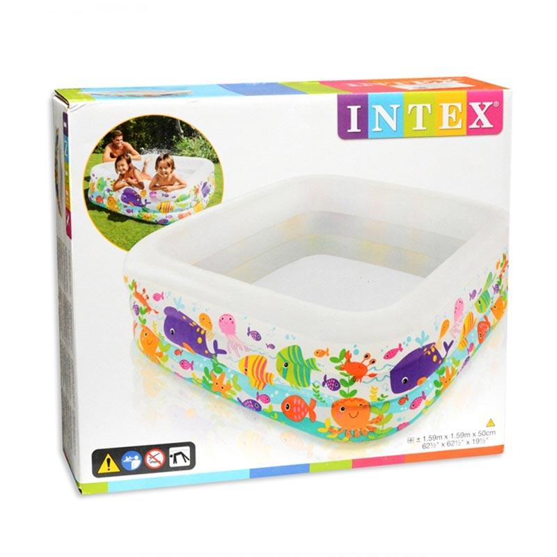 Jual Intex 57471np Kolam Renang Anak Uk 159 X 159 X 50 Cm Online Oktober 2020 Blibli Com