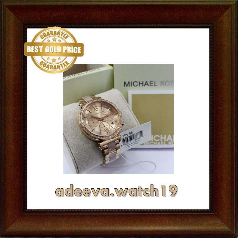 Jual Jam Tangan Wanita Michael Kors Sofie Pave MK 6560 Original di